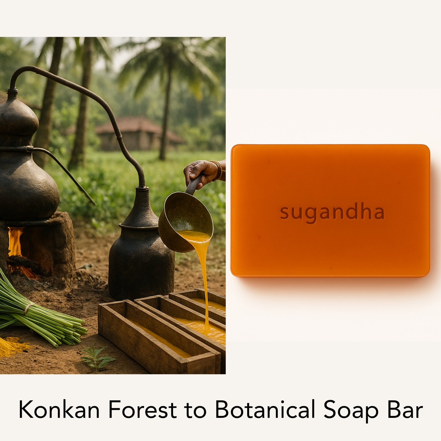 Sugandha Lemongrass Soap Pack Of 3
