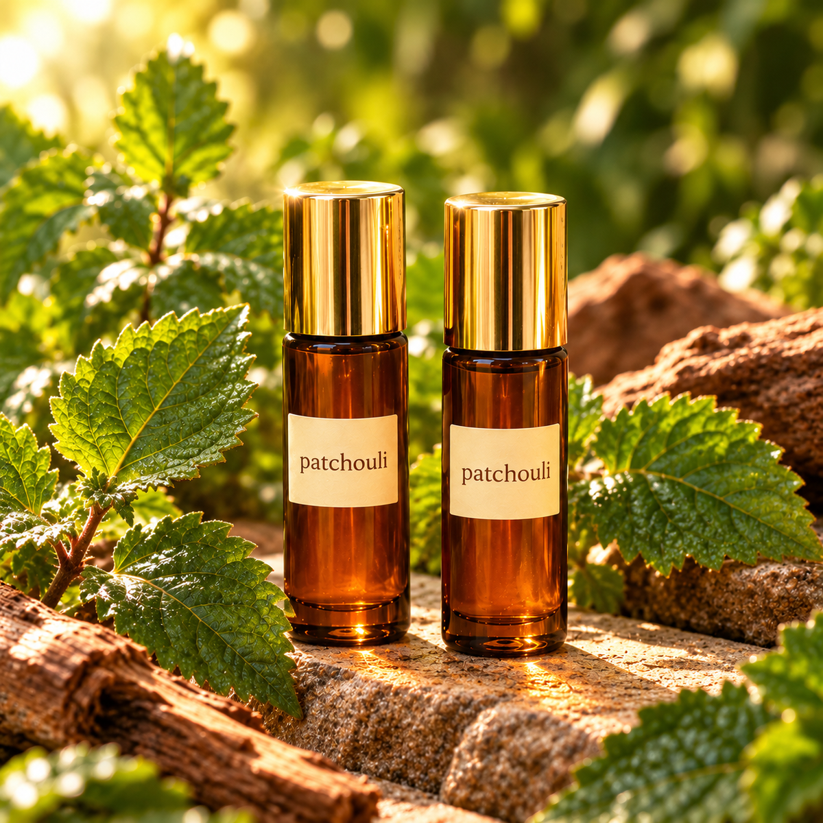 Sugandha Konkan Patchouli Roll-On Perfume — Pack of 2 × 3 ml