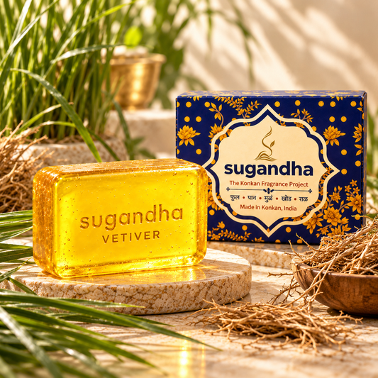 Sugandha Vetiver Soap - Pack of 3