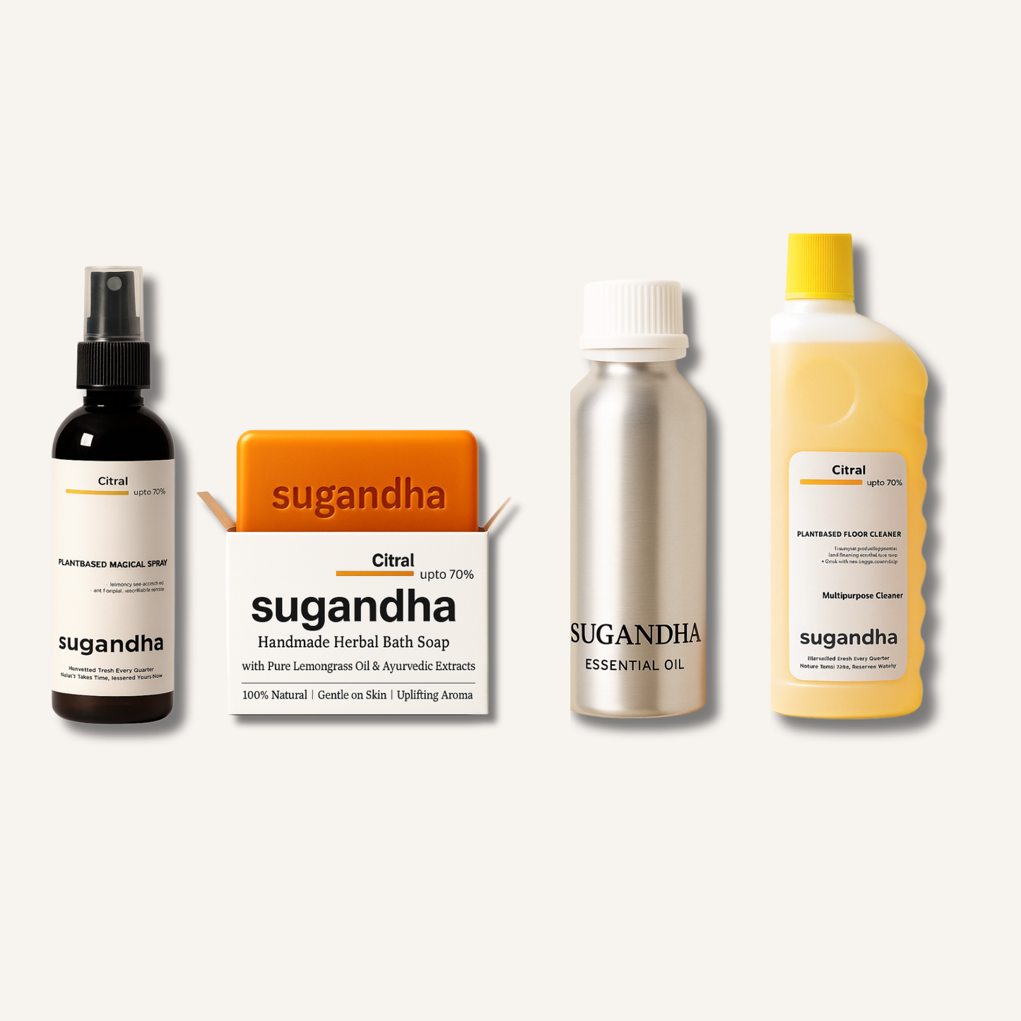 The Konkan Freshness Kit by Sugandha – 4-in-1 Natural Home & Body Care Kit