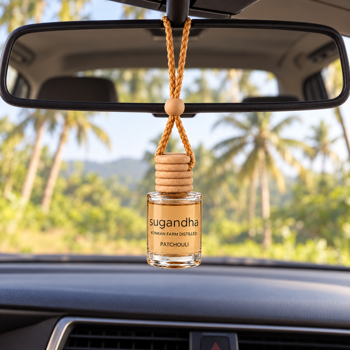 Sugandha Patchouli car perfume — car